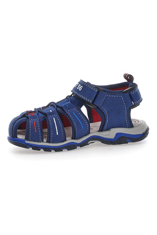 Modre ribiške sandale z velcro trakom Pitt Kids 14370
