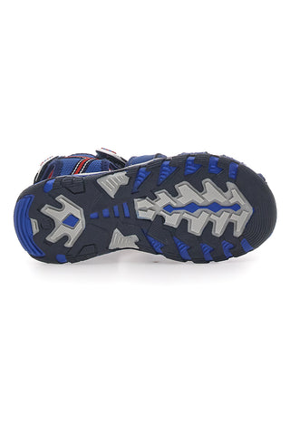 Modre ribiške sandale z velcro trakom Pitt Kids 14370