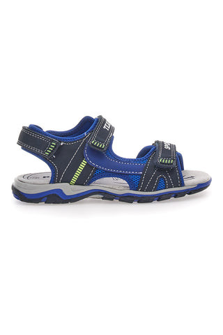 Športni sandali z modrim velcro trakom  Pitt Kids143691
