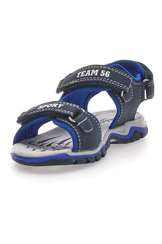 Športni sandali z modrim velcro trakom  Pitt Kids143691