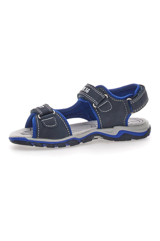 Športni sandali z modrim velcro trakom  Pitt Kids143691