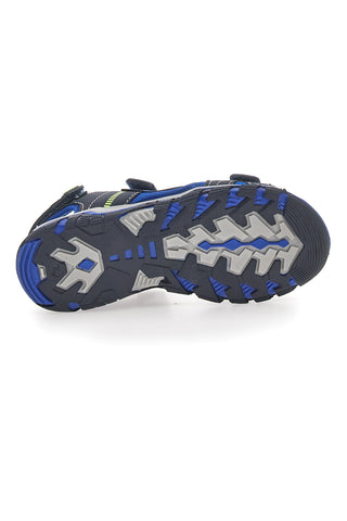 Športni sandali z modrim velcro trakom  Pitt Kids143691
