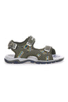 Zelene sandale z velcro trakom Pitt Kids 14372