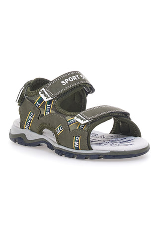 Zelene sandale z velcro trakom Pitt Kids 14372