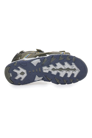 Zelene sandale z velcro trakom Pitt Kids 14372