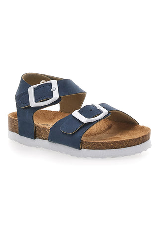 Modre sandale z dvojno zaponko PITT KIDS 14466