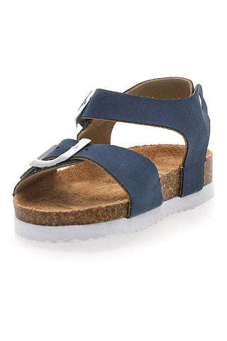 Modre sandale z dvojno zaponko PITT KIDS 14466