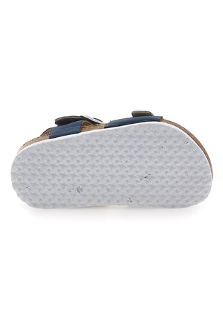 Modre sandale z dvojno zaponko PITT KIDS 14466