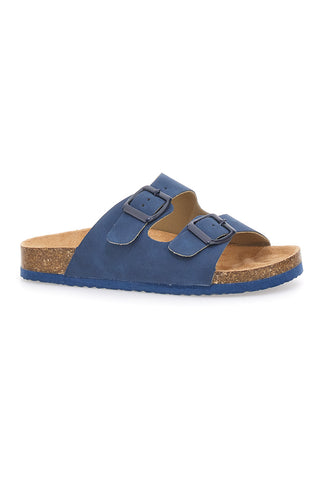 Modre natikače z dvojno zaponko Pitt Kids 41701