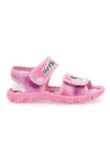 Roza sandali z Minnie potiskom in zapenjanjem na velcro Disney D3010533T
