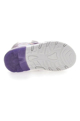 Lila sandali z dvojnim velcro trakom FROZEN D4310618S