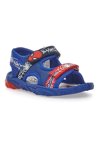 Modri sandali z velcro zaponko Spiderman R1310530T