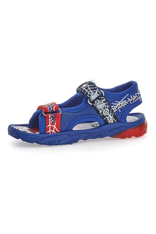 Modri sandali z velcro zaponko Spiderman R1310530T