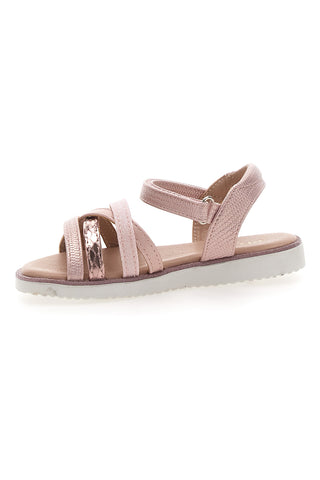 Roza sandali s prepletenimi trakovi Pitt Kids Pitt Kids 39G2546S