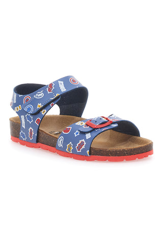 Modri in rdeči sandali Made in Italy PITT KIDS 45289GHP