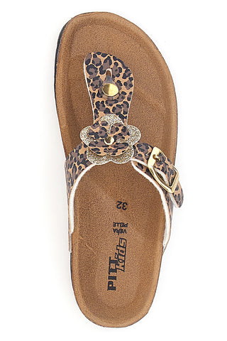 Leopardaste natikače Made in Italy PITT KIDS 45261LET