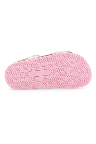 Roza sandali z okrasnim cvetom in udobno podlogo PITTARELLO BIO 257A005SR