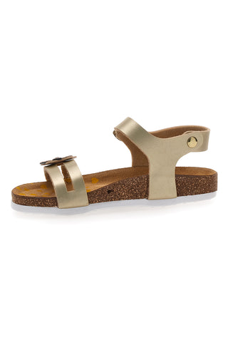 Platinske sandale z barvnimi kristali Pittarello Bio 257A007SR