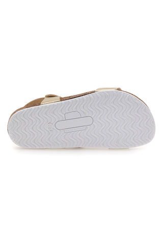Platinske sandale z barvnimi kristali Pittarello Bio 257A007SR