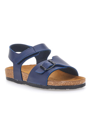 Modri sandali s sponko in nastavljivim trakom Pittarello Bio 257A080SR