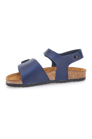 Modri sandali s sponko in nastavljivim trakom Pittarello Bio 257A080SR