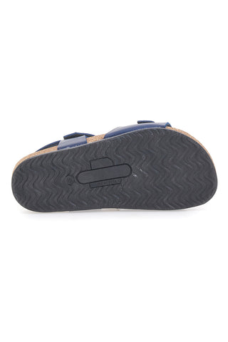 Modri sandali s sponko in nastavljivim trakom Pittarello Bio 257A080SR