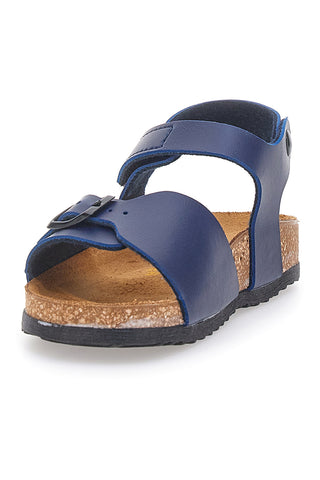 Modre sandale s sponko in nastavljivim trakom Pittarello Bio 257A080SR