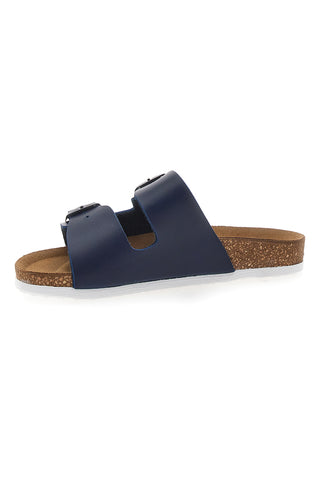Modre natikače z dvojno nastavljivo sponko Pittarello Bio 257A206SR
