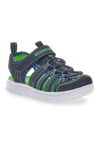 Modri športni sandali z zapenjanjem na velcro Skechers C-Flex Sandal 2 Heart Blast