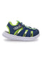 Modro-zeleni sandali s trakom Pitt kids K25506