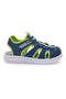 Modro-zeleni sandali s trakom Pitt kids K25506