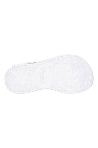 Vijolični sandali z lučkami Skechers Dreamy Unicorns