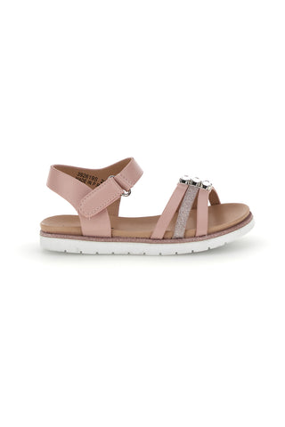 Roza sandali first step s kamenčki Pitt kids 392619S