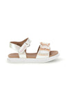 Beli sandali first step z okrasnim lokom Pitt kids 392621S
