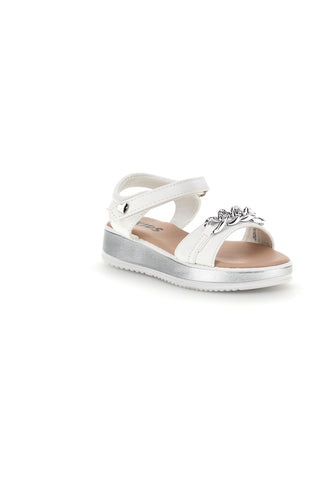 Beli sandali z naramnicami s kamenčki Pitt kids 392629S