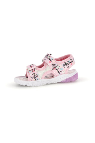 Roza sandali s trakovi in lučkami Minnie D3010791T10