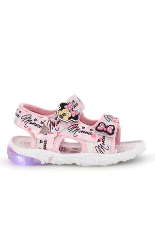 Roza sandali s trakovi in lučkami Minnie D3010791T10