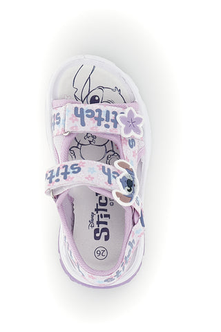 Sandali v lila barvi z lučkami in Lilo & stitch D6020227T
