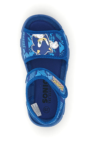 Modri športni sandali z dvojnim zapenjanjem Sonic N9610103T