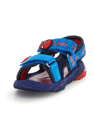 Svetlo modri sandali s trakovi in lučkami Spiderman R1310666T10