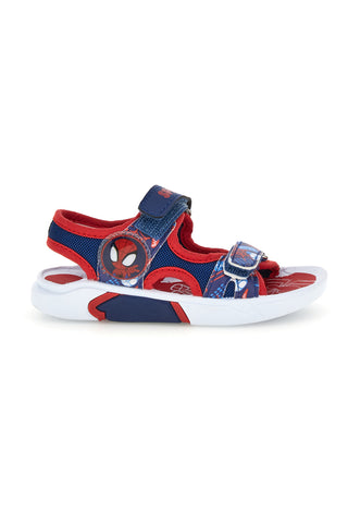 Sandali blu e rossi con strappi Spiderman R1310657T10