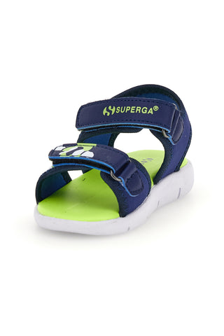 Modro-zeleni sandali Superga S63S820