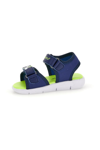 Modro-zeleni sandali Superga S63S820