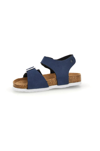 Modri sandali z zaponkami Pitt kids 14466