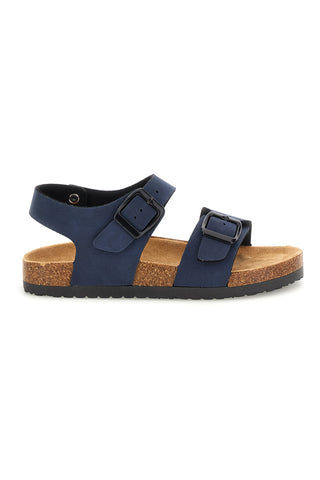 Modri sandali z dvojno zaponko Pitt kids 14605