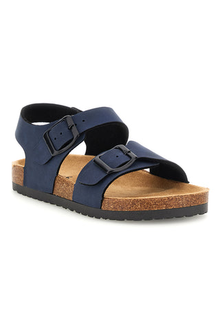 Modri sandali z dvojno zaponko Pitt kids 14605