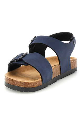Modri sandali z dvojno zaponko Pitt kids 14605