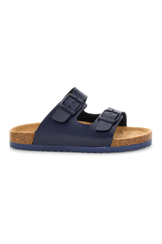 Modri copati z dvojno zaponko Pitt kids 14606