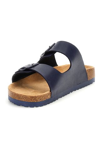 Modri copati z dvojno zaponko Pitt kids 14606