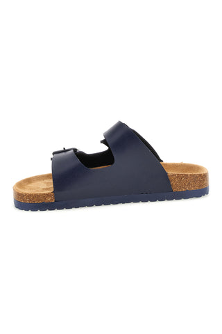 Modri copati z dvojno zaponko Pitt kids 14606